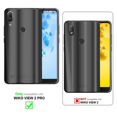 WIKO VIEW 2 PRO Pungetui Cover Case (Grå)