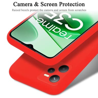 Realme C35 / Narzo 50A PRIME Cover Etui Case (Rød)