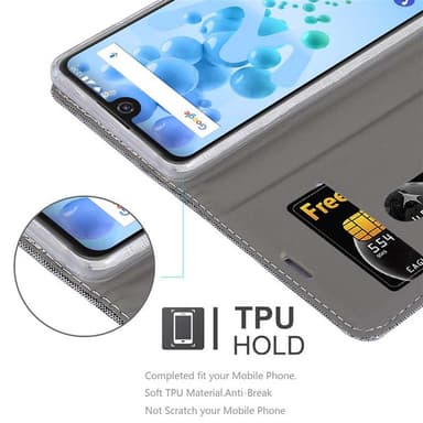 WIKO VIEW 2 PRO Pungetui Cover Case (Grå)