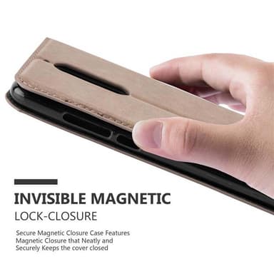 WIKO VIEW Cover Etui Case (Brun)