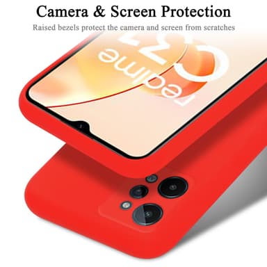 Realme C31 Cover Etui Case (Rød)