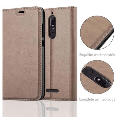 WIKO VIEW Cover Etui Case (Brun)