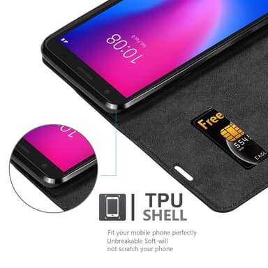 ZTE Blade A3 2020 Cover Etui Case (Sort)