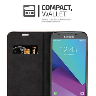 Samsung Galaxy J7 2017 US Version Cover Etui Case (Rød)