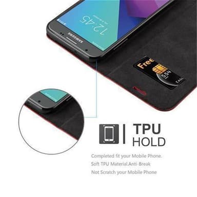 Samsung Galaxy J7 2017 US Version Cover Etui Case (Rød)