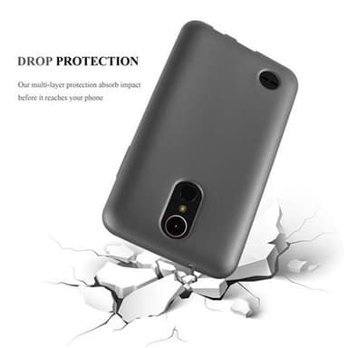 LG K10 2017 Cover Etui Case (Grå)