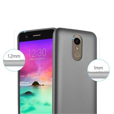 LG K10 2017 Cover Etui Case (Grå)