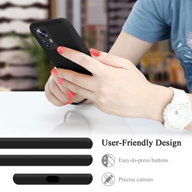 Xiaomi 12 PRO Cover Etui Case (Sort)