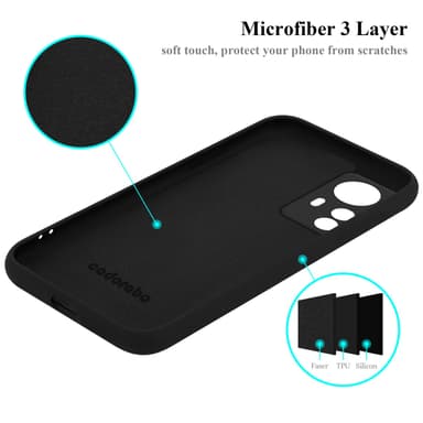 Xiaomi 12 PRO Cover Etui Case (Sort)