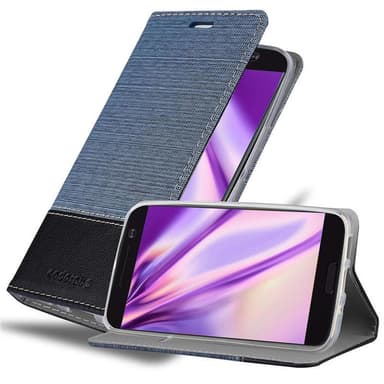 HTC ONE M10 Pungetui Cover Case (Blå)
