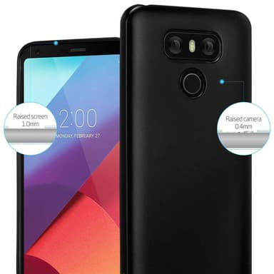 LG G6 Cover Etui Case (Sort)