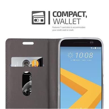 HTC ONE M10 Pungetui Cover Case (Blå)