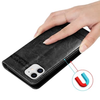 iPhone 11 Pungetui Cover Case (Sort)