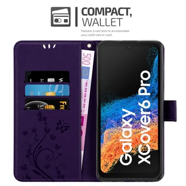 Samsung Xcover 6 Pro Pungetui Cover Case (Lilla)