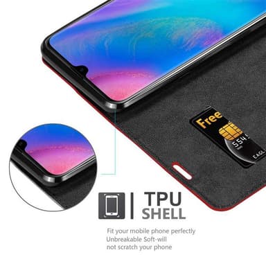 Huawei P30 PRO Cover Etui Case (Rød)