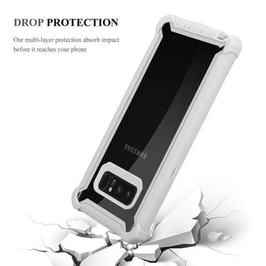 Samsung Galaxy NOTE 8 Etui Case Cover (Grå)