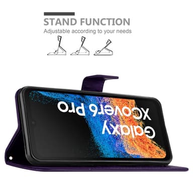 Samsung Xcover 6 Pro Pungetui Cover Case (Lilla)