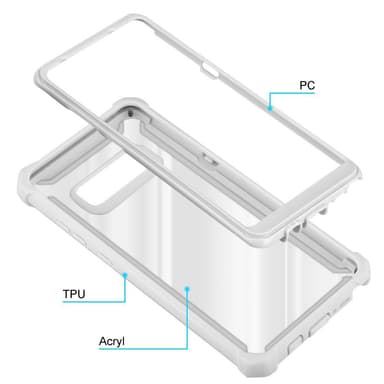 Samsung Galaxy NOTE 8 Etui Case Cover (Grå)
