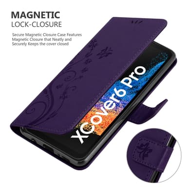 Samsung Xcover 6 Pro Pungetui Cover Case (Lilla)