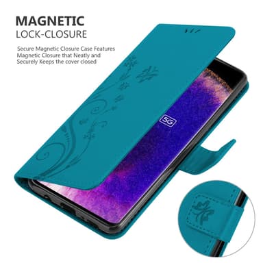 Oppo FIND X5 Pungetui Cover Case (Blå)