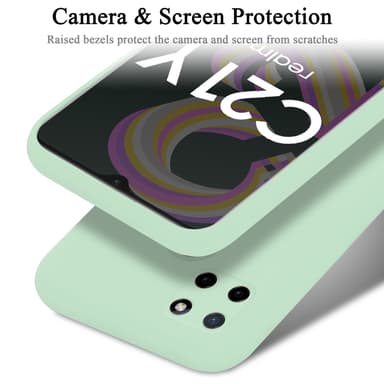 Realme C21Y / C25Y Cover Etui Case (Grøn)