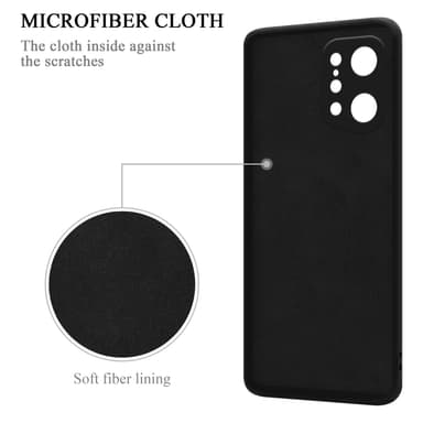 Oppo FIND X5 Cover Etui Case (Sort)