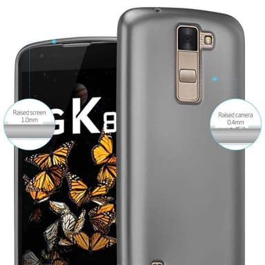 LG K8 2016 Cover Etui Case (Grå)