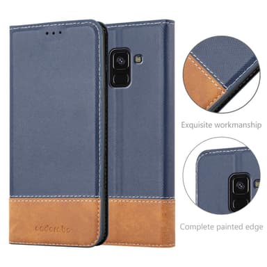 Samsung Galaxy A8 2018 Etui Case Cover (Blå)