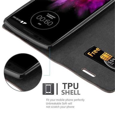 LG G FLEX 2 Cover Etui Case (Brun)