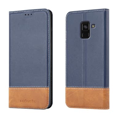 Samsung Galaxy A8 2018 Etui Case Cover (Blå)
