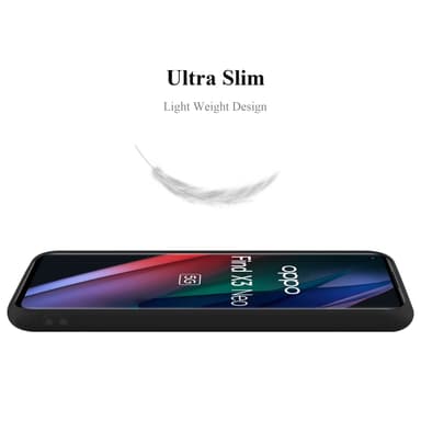 Cover Oppo FIND X3 NEO Etui Case (Sort)