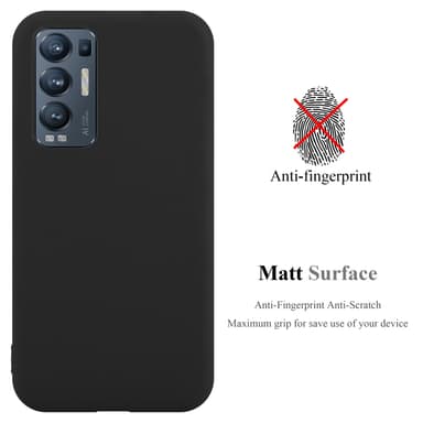 Cover Oppo FIND X3 NEO Etui Case (Sort)