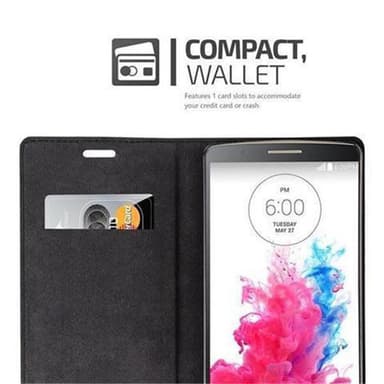 LG G3 Cover Etui Case (Brun)