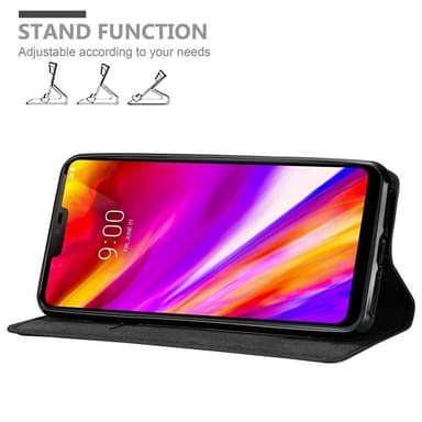 LG G7 ThinQ / FIT / ONE Cover Etui Case (Sort)
