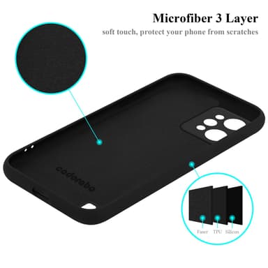 Realme C31 Cover Etui Case (Sort)