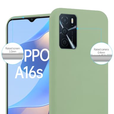 Cover Oppo A16s / A54s Etui Case (Grøn)