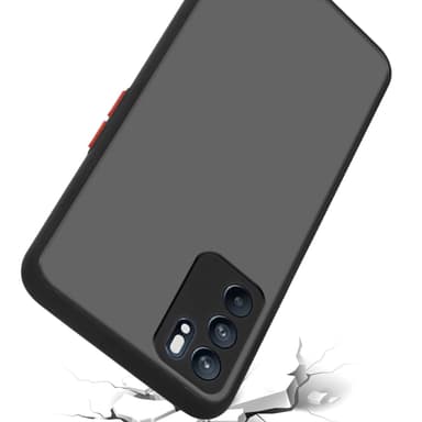 Oppo Reno6 5G Etui Case Cover (Sort)