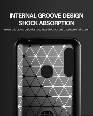 Samsung Galaxy A70e Cover TPU Etui (Blå)