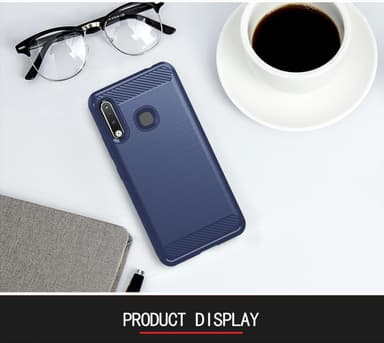 Samsung Galaxy A70e Cover TPU Etui (Blå)