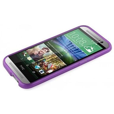 HTC ONE M8 Etui Case Cover (Lilla)