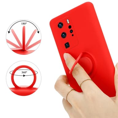 Huawei P40 PRO / P40 PRO+ Cover Etui Case (Rød)