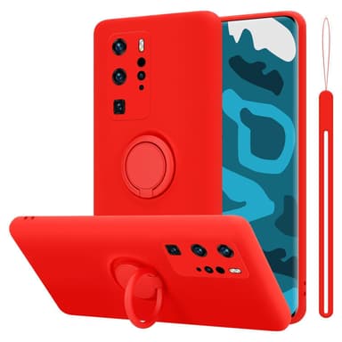 Huawei P40 PRO / P40 PRO+ Cover Etui Case (Rød)