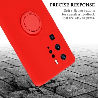 Huawei P40 PRO / P40 PRO+ Cover Etui Case (Rød)