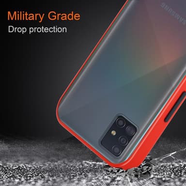 Samsung Galaxy A51 5G Etui Case Cover (Gennemsigtig)