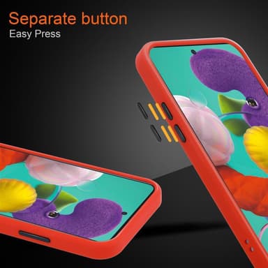 Samsung Galaxy A51 5G Etui Case Cover (Gennemsigtig)