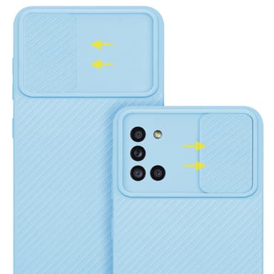 Samsung Galaxy A31 Cover Etui Case (Blå)