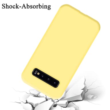 Samsung Galaxy S10 4G Cover Etui Case (Gul)