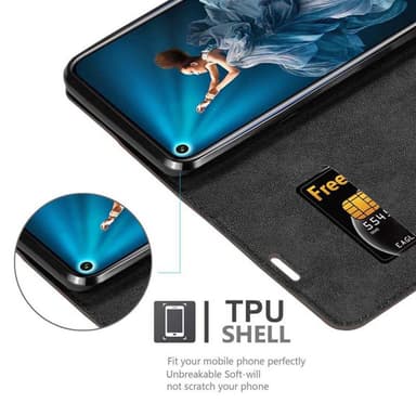 Honor 20 / 20S / Huawei NOVA 5T Cover Etui Case (Brun)