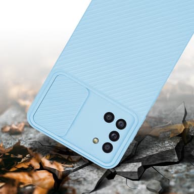 Samsung Galaxy A31 Cover Etui Case (Blå)