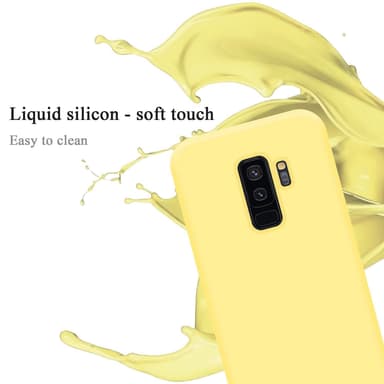Samsung Galaxy S9 PLUS Cover Etui Case (Gul)
